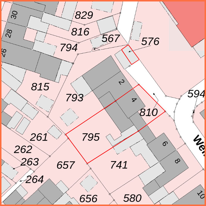 Flurkarte-1 Einfamilienhaus H�ckelhoven