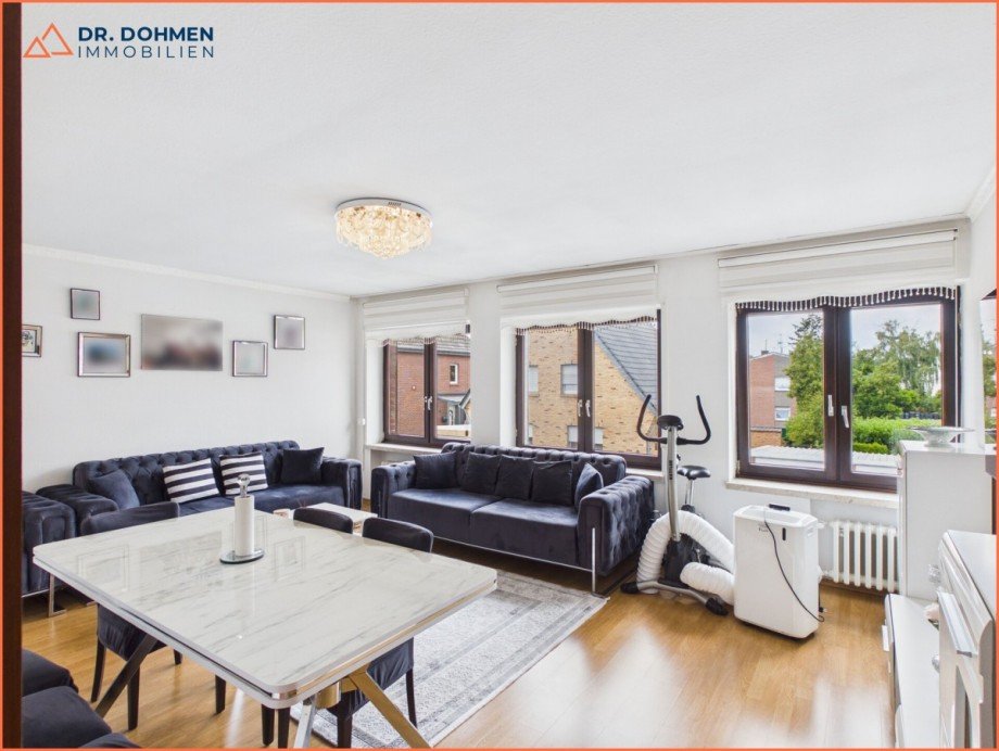 Wohnzimmer WE 1 OG Mehrfamilienhaus Heinsberg