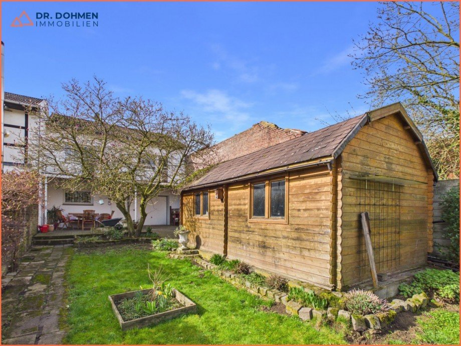 R�ckansicht Zweifamilienhaus H�ckelhoven / Brachelen