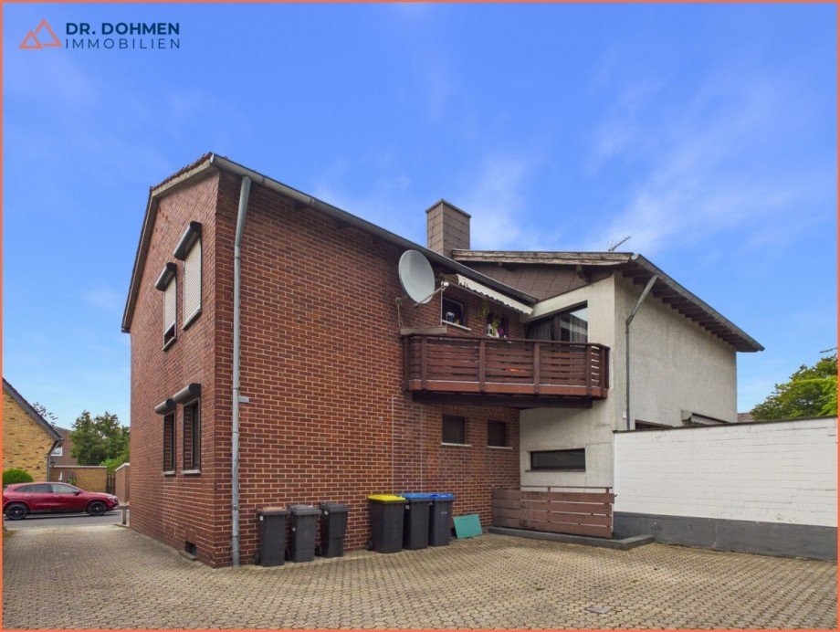 R�ckansicht Mehrfamilienhaus Heinsberg
