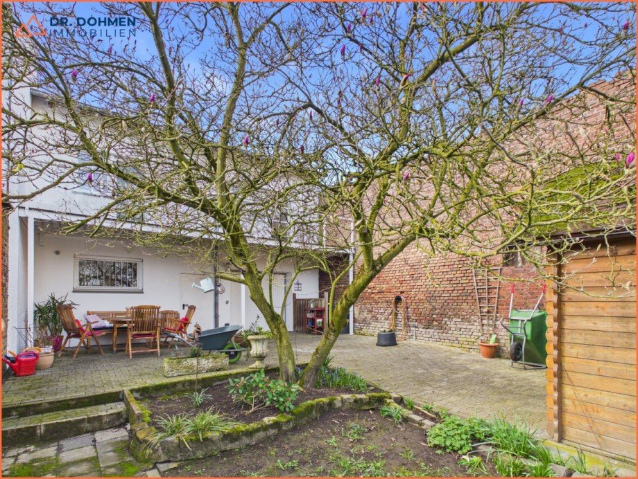 R�ckansicht Zweifamilienhaus H�ckelhoven / Brachelen