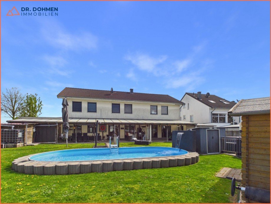 R�ckansicht Einfamilienhaus Gangelt-Breberen