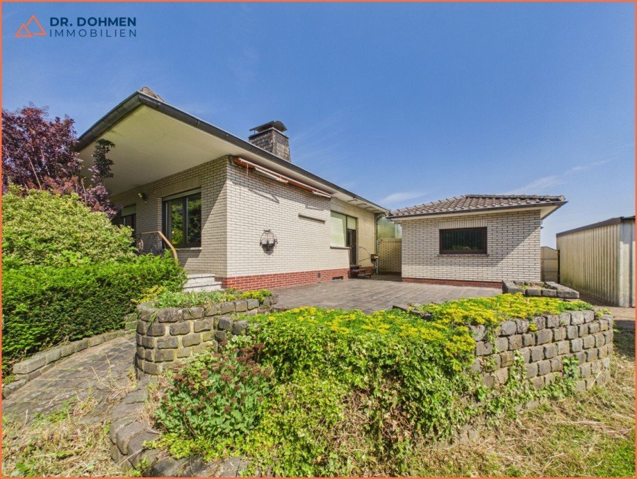R�ckansicht Bungalow Heinsberg / Hontem