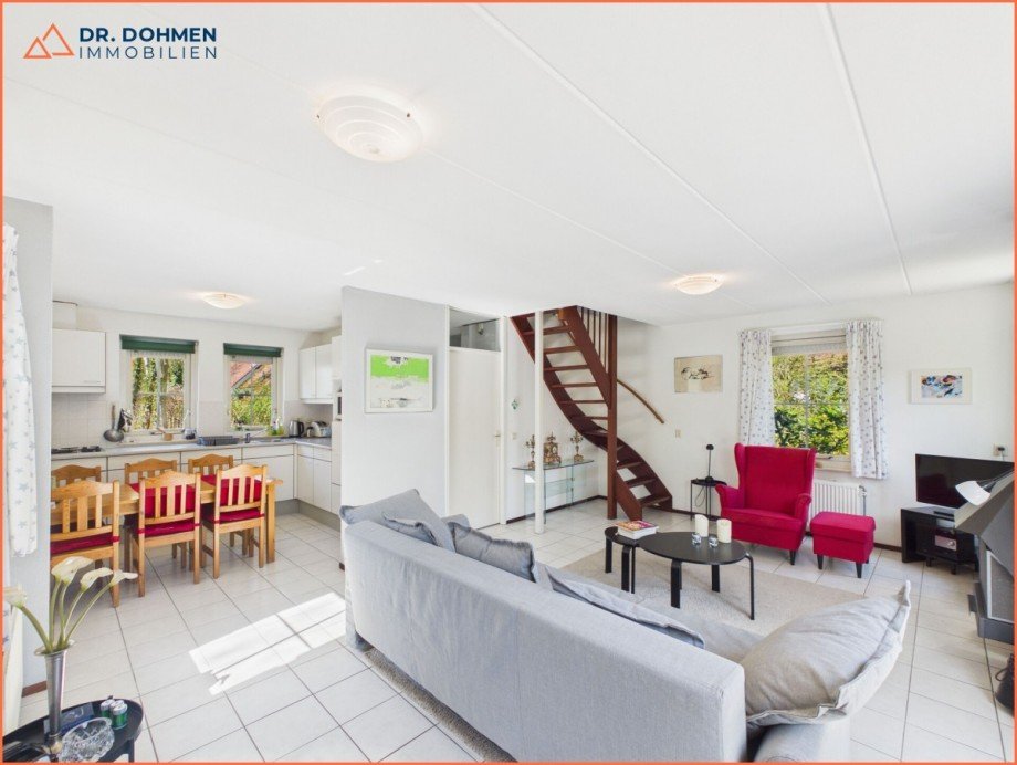 Wohnbereich Ferienhaus Posterholt