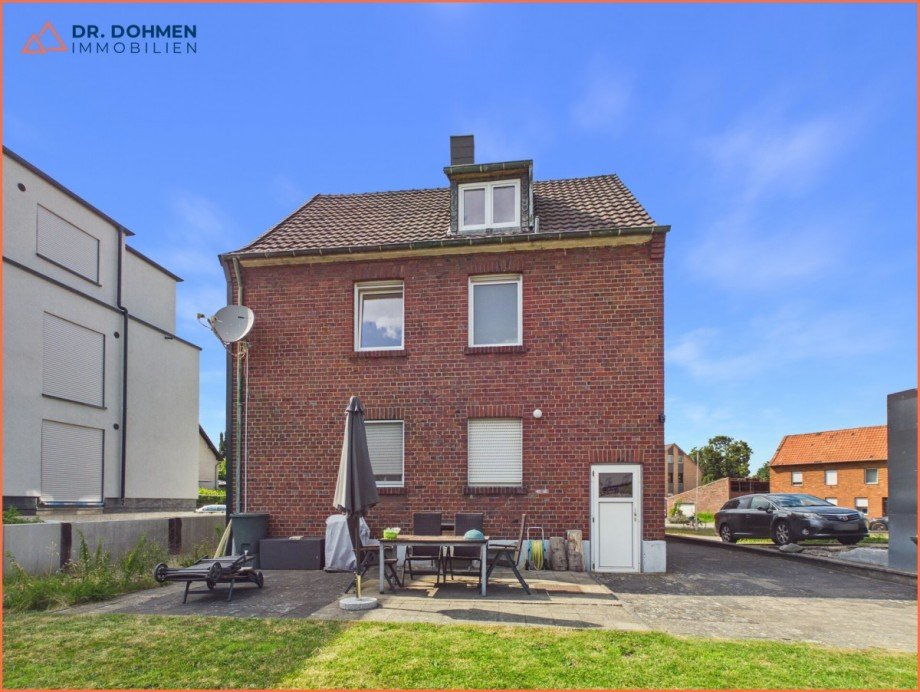 R�ckansicht Maisonettewohnung Geilenkirchen / Bauchem