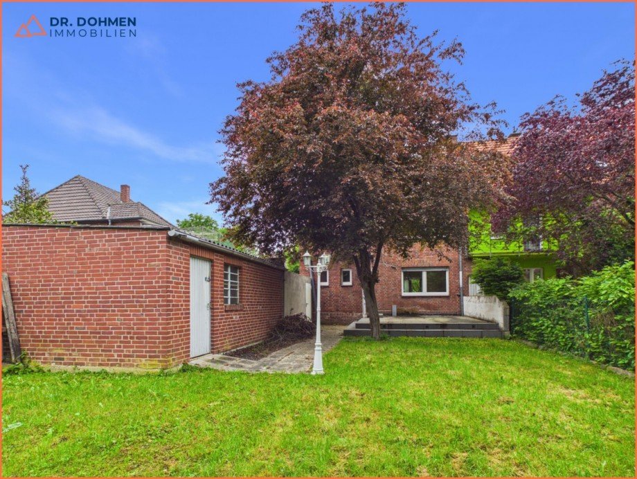 R�ckansicht Reihenendhaus Heinsberg / Oberbruch