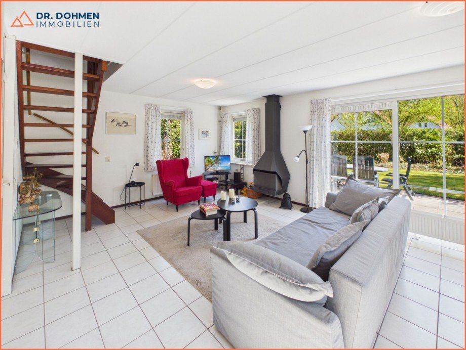 Wohnbereich Ferienhaus Posterholt