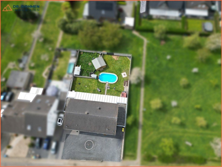 Luftbild Einfamilienhaus Gangelt-Breberen