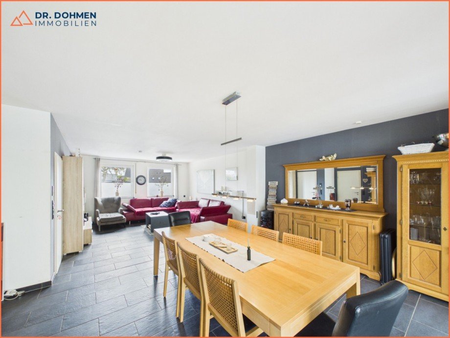 Wohnzimmer Hauptwohnung Einfamilienhaus Gangelt-Breberen